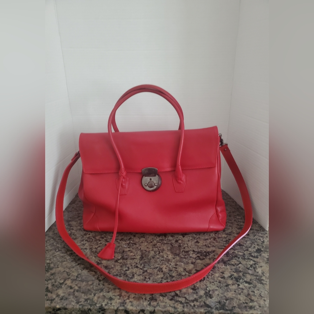 Sale!!!VOGT Genuine  Leather Satchel Bag.